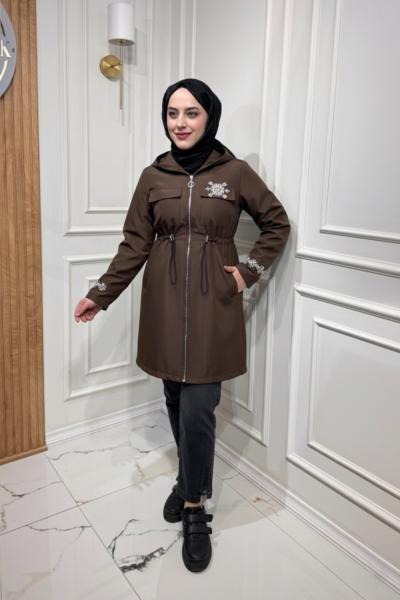 Ayaz Taşlı Kap Kahverengi