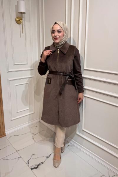 Fox Yelek Kahverengi